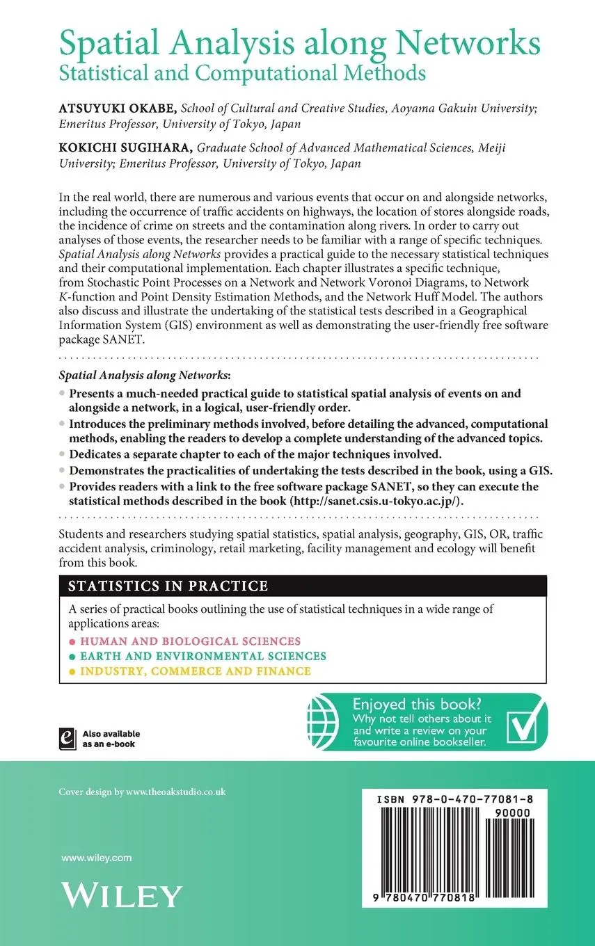 Rückseite: 9780470770818 | Spatial Analysis Along Networks | Atsuyuki Okabe (u. a.) | Buch | 2012