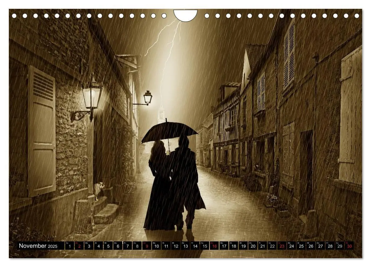 Bild: 9783435680818 | Nostalgie in Sepia (Wandkalender 2025 DIN A4 quer), CALVENDO...