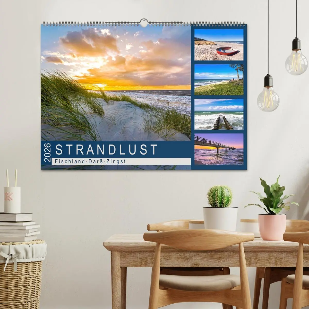 Bild: 9783457840818 | STRANDLUST: Fischland-Darß-Zingst (Wandkalender 2026 DIN A2 quer),...