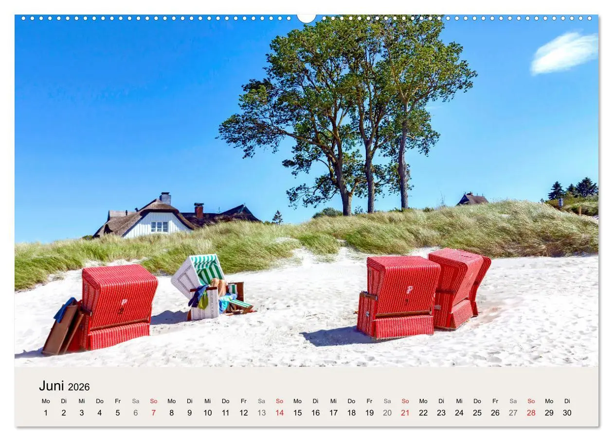 Bild: 9783457840818 | STRANDLUST: Fischland-Darß-Zingst (Wandkalender 2026 DIN A2 quer),...
