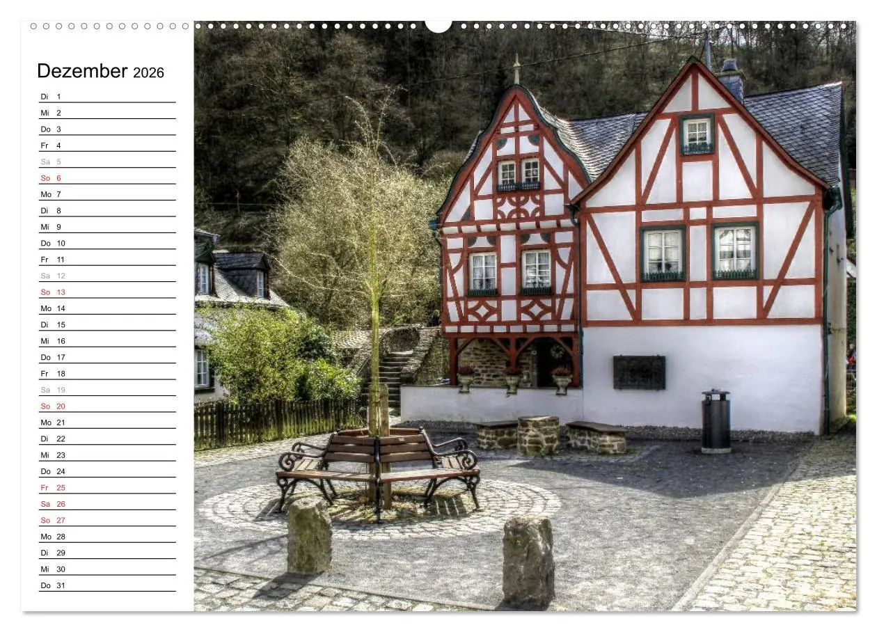 Bild: 9783516000818 | Eine Perle in der Eifel - Monreal (Wandkalender 2026 DIN A2 quer),...