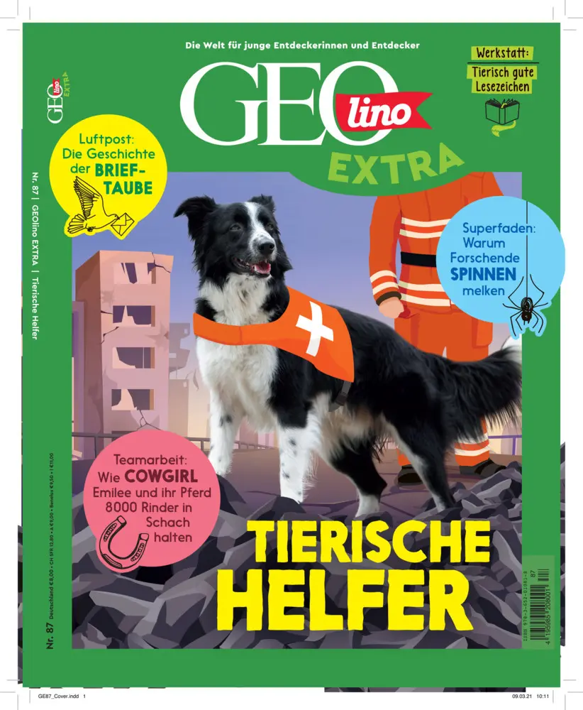 Cover: 9783652010818 | Tierische Helfer | Monothematisches Themenheft für kleine Abenteurer