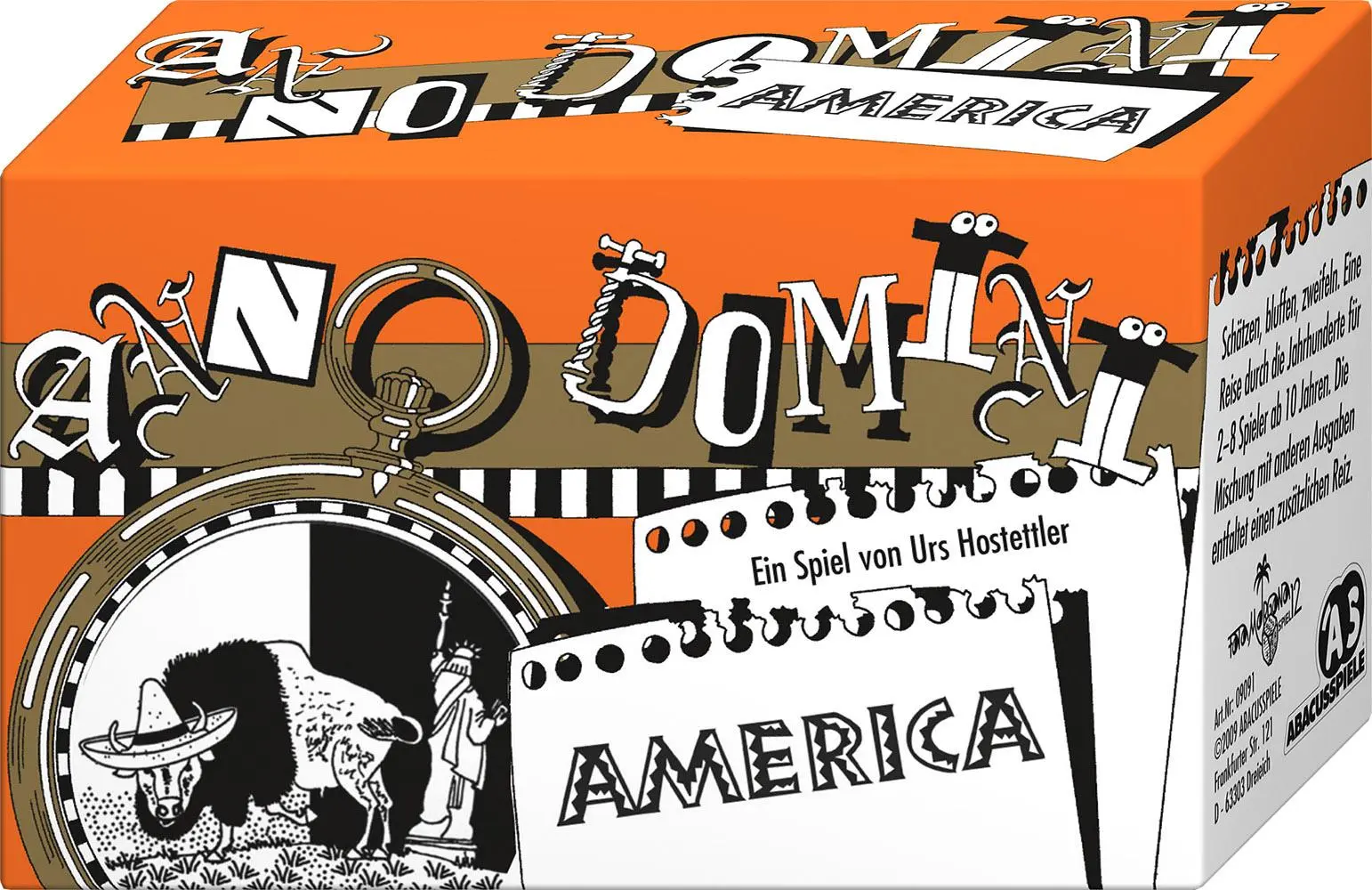 Cover: 4011898090918 | Anno Domini - America | Schätzen - Bluffen - Zweifeln | Urs Hostettler