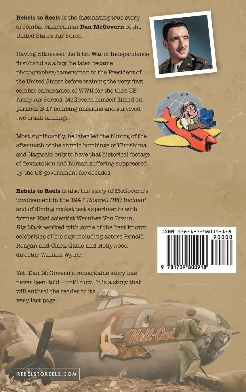 Rückseite: 9781739800918 | Rebels to Reels | Joseph Mccabe | Buch | Englisch | 2022