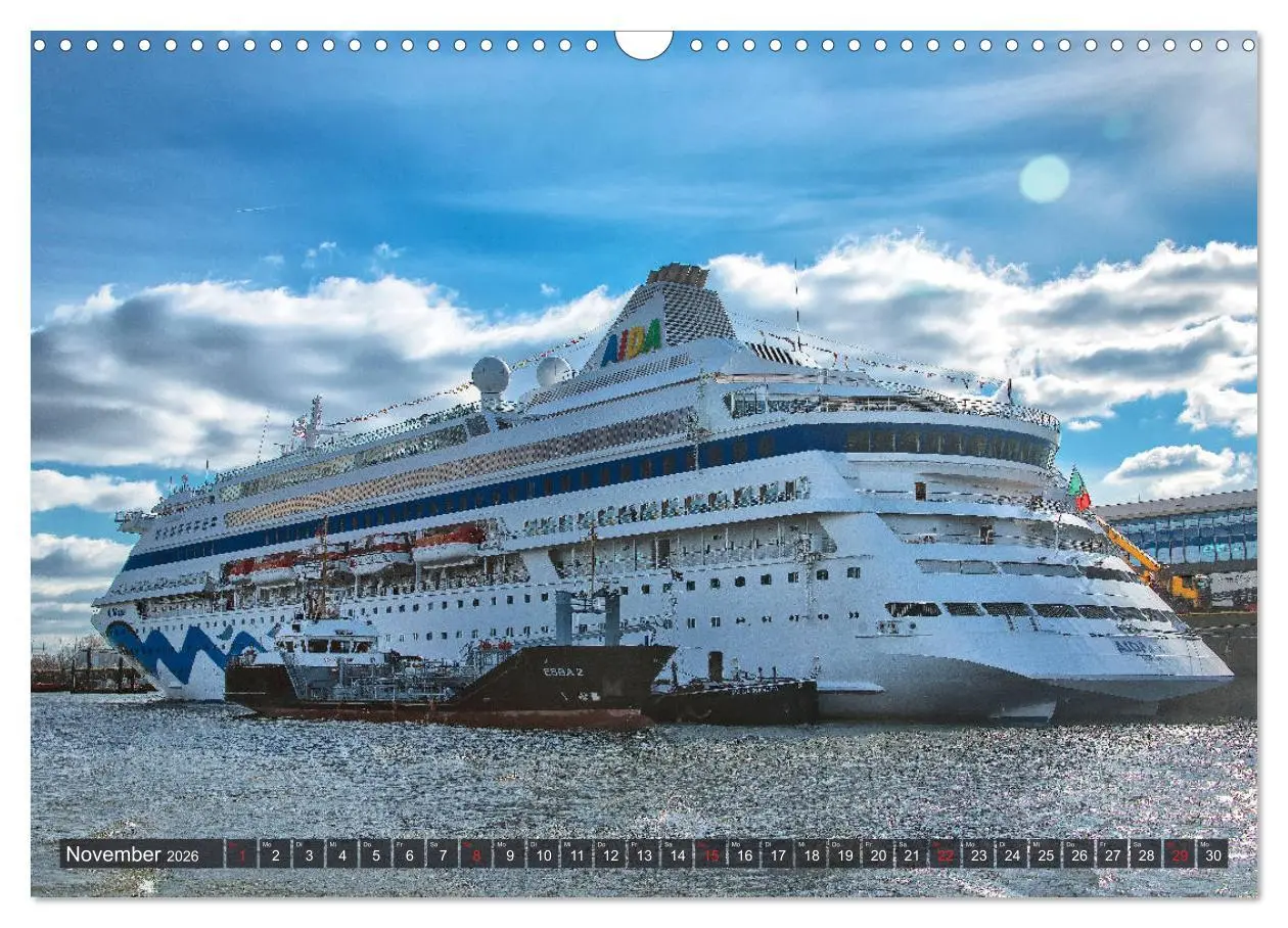 Bild: 9783457830918 | Hamburg - Ahoi zur großen Hafenrundfahrt (Wandkalender 2026 DIN A3...