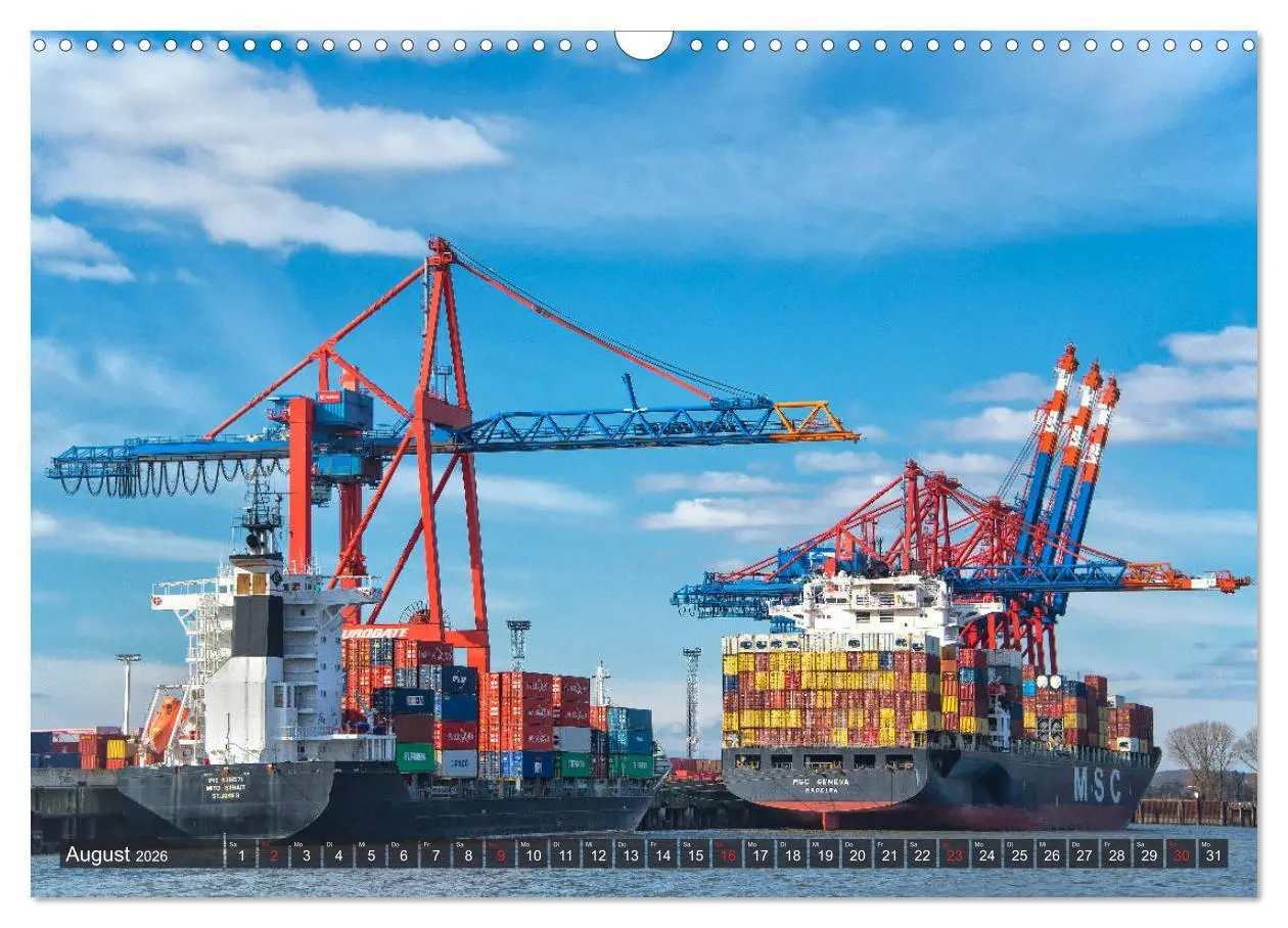 Bild: 9783457830918 | Hamburg - Ahoi zur großen Hafenrundfahrt (Wandkalender 2026 DIN A3...
