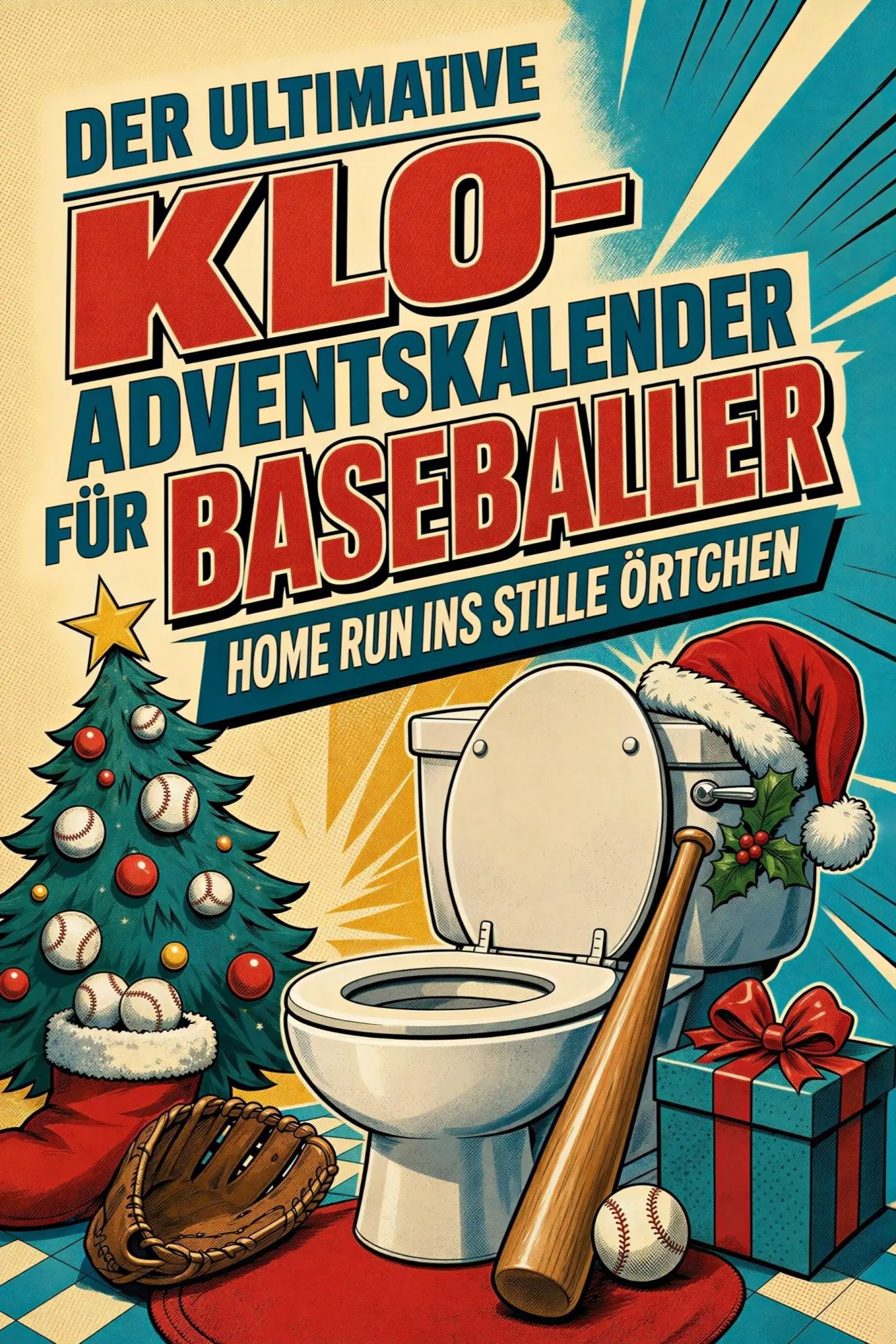 Cover: 9783696110918 | Der ultimative Klo-Adventskalender für Baseballer | Ella Münch | Buch