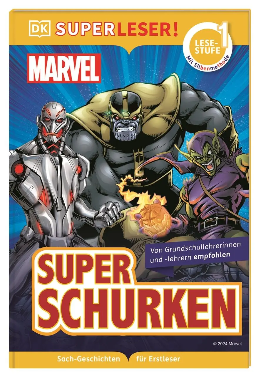 Cover: 9783831050918 | SUPERLESER! Marvel Superschurken | Cefn Ridout | Buch | SUPERLESER!