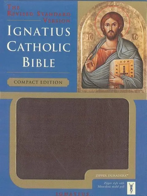 Cover: 9781586171018 | Ignatius Catholic Bible-RSV-Compact Zipper | Ignatius Press | Leder