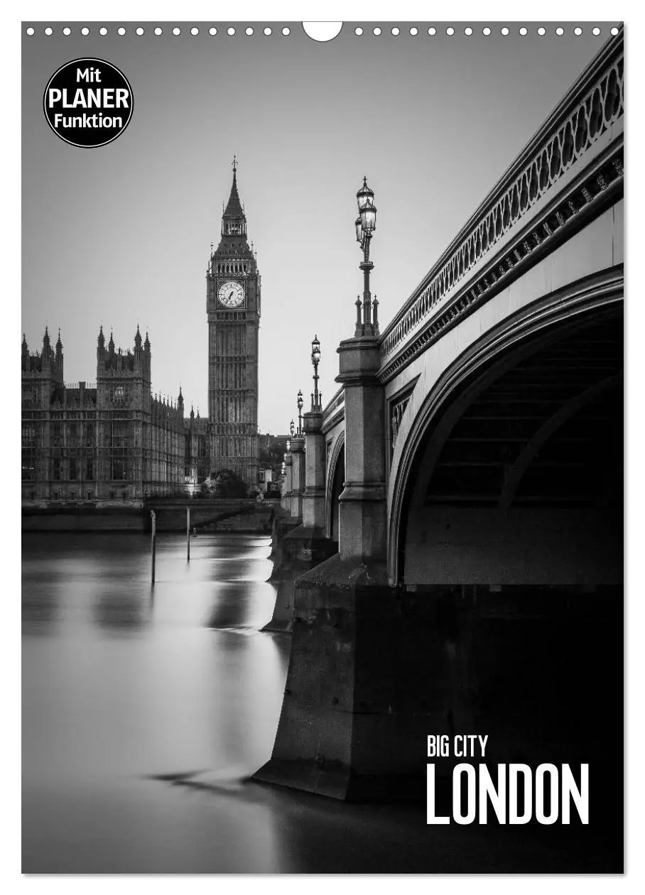 Cover: 9783516431018 | Big City London (Wandkalender 2026 DIN A3 hoch), CALVENDO...