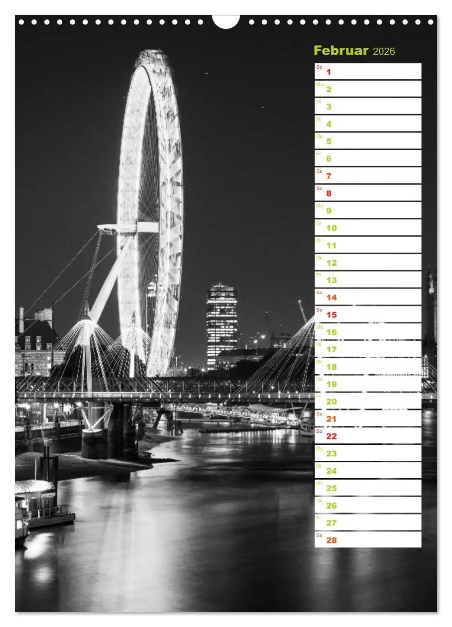 Bild: 9783516431018 | Big City London (Wandkalender 2026 DIN A3 hoch), CALVENDO...