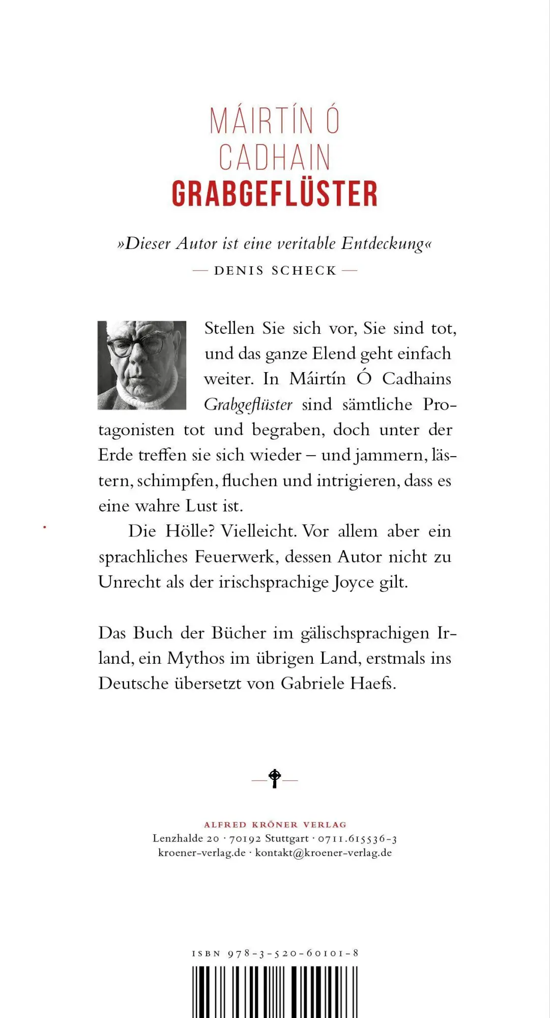 Bild: 9783520601018 | Grabgeflüster | Máirtín Ó Cadhain | Buch | Literatur von Welt | 461 S.