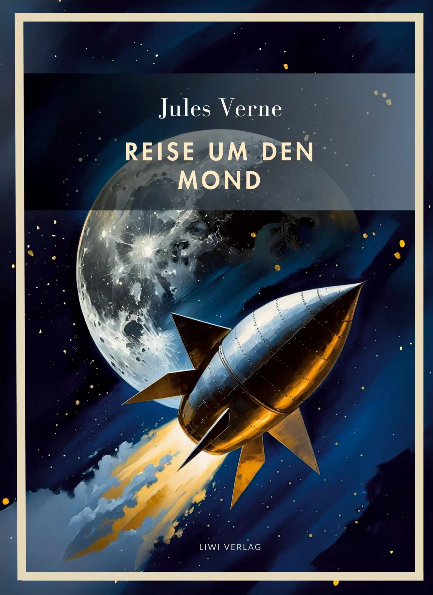 Cover: 9783753801018 | Jules Verne: Reise um den Mond. Vollständige Neuausgabe | Jules Verne