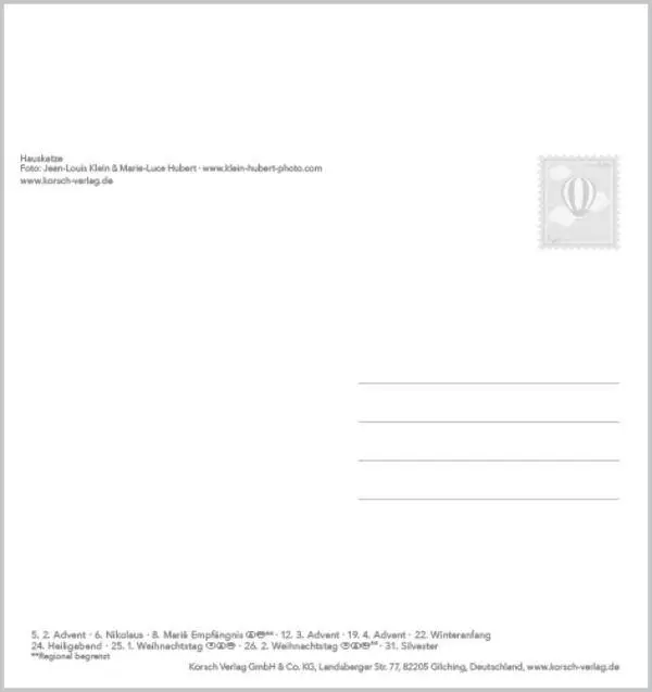 Bild: 9783819301018 | Schmusekatzen 2027 | aufstellbarer Postkartenkalender | Verlag Korsch