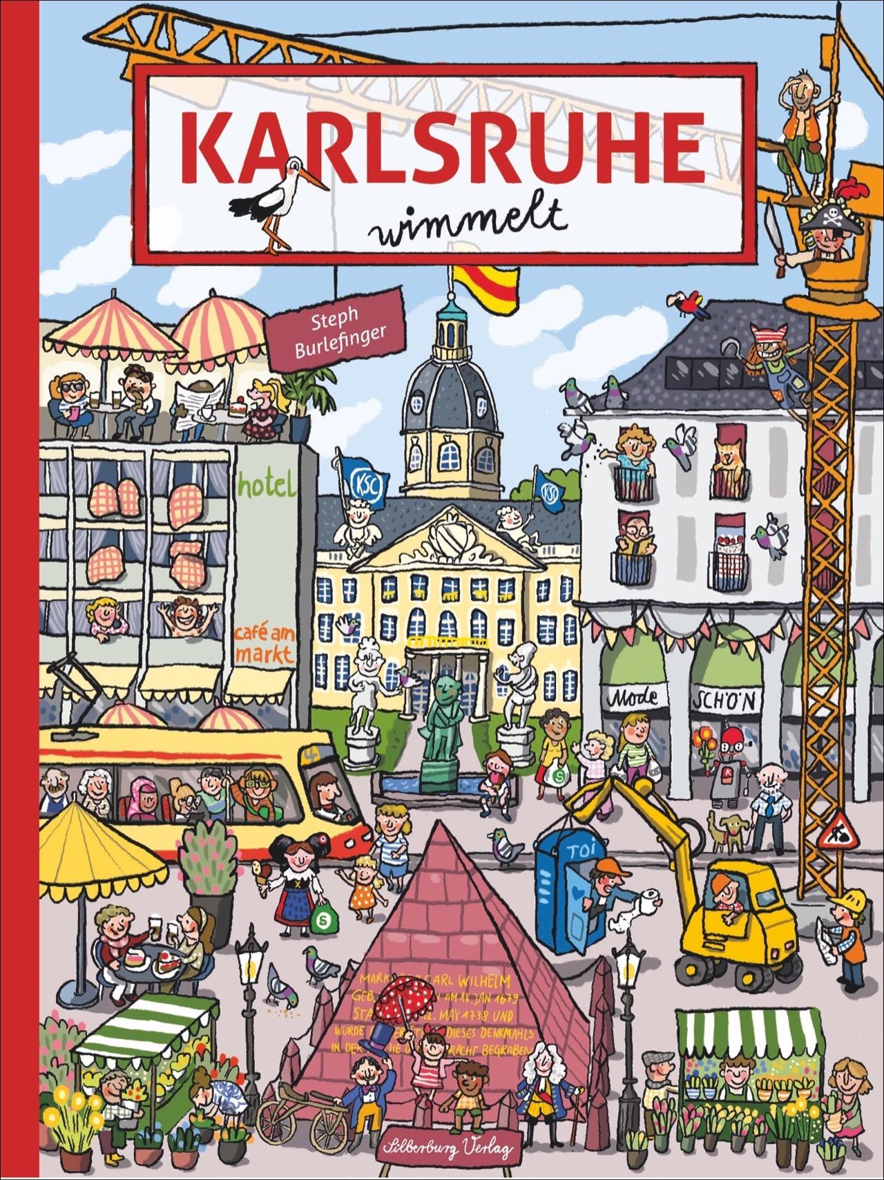 Cover: 9783842521018 | Karlsruhe wimmelt | Steph Burlefinger | Buch | 16 S. | Deutsch | 2018