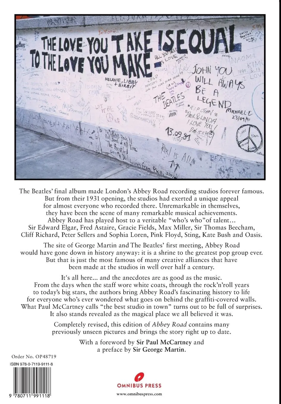 Rückseite: 9780711991118 | Abbey Road (Revised edition) | Brian Southall (u. a.) | Taschenbuch