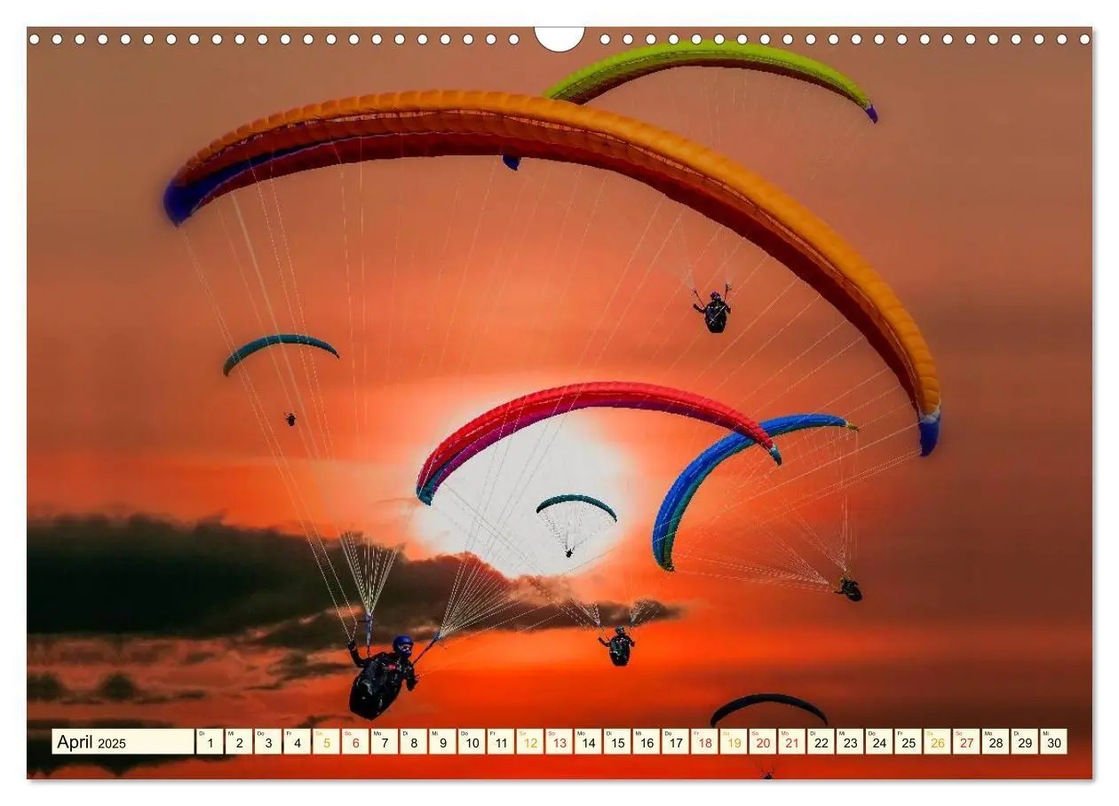 Bild: 9783435551118 | Extremsport - mit vollem Risiko (Wandkalender 2025 DIN A3 quer),...