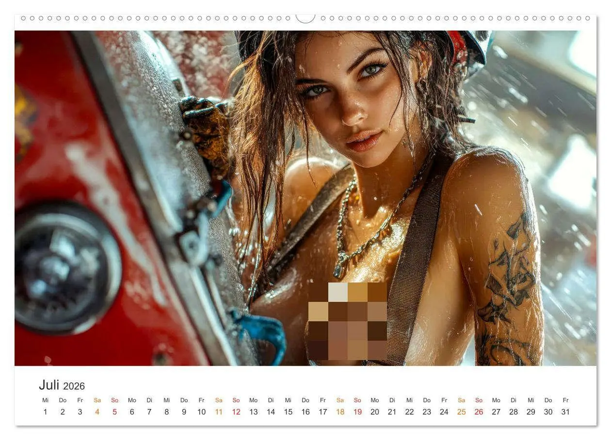 Bild: 9783457261118 | Feuerwehrfrauen - Feuer und Flamme (Wandkalender 2026 DIN A2 quer),...