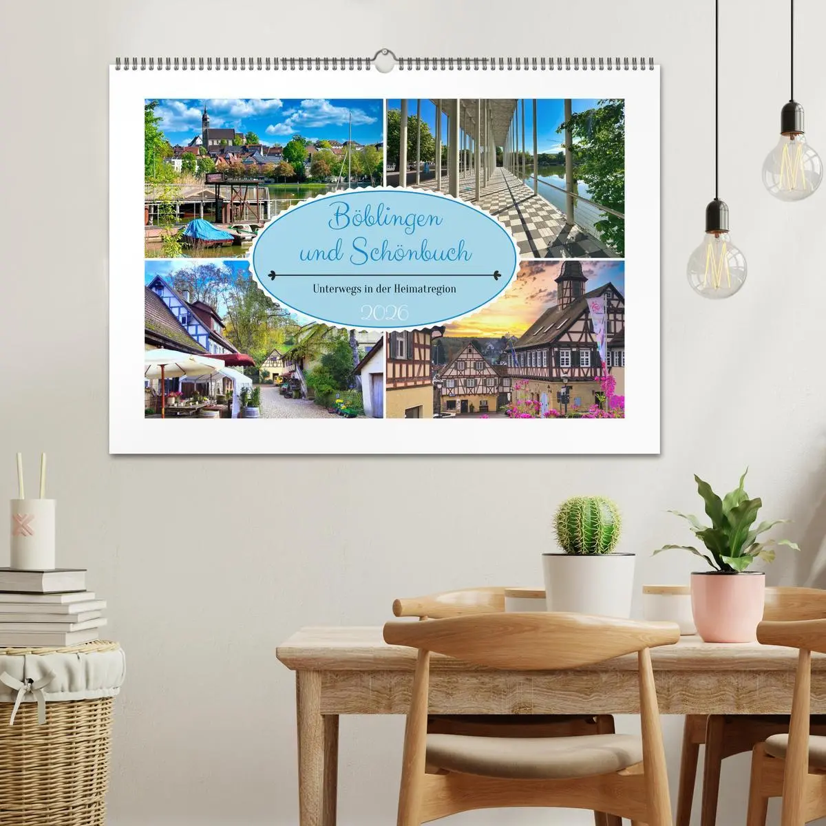 Bild: 9783457401118 | Böblingen und Schönbuch (Wandkalender 2026 DIN A2 quer), CALVENDO...