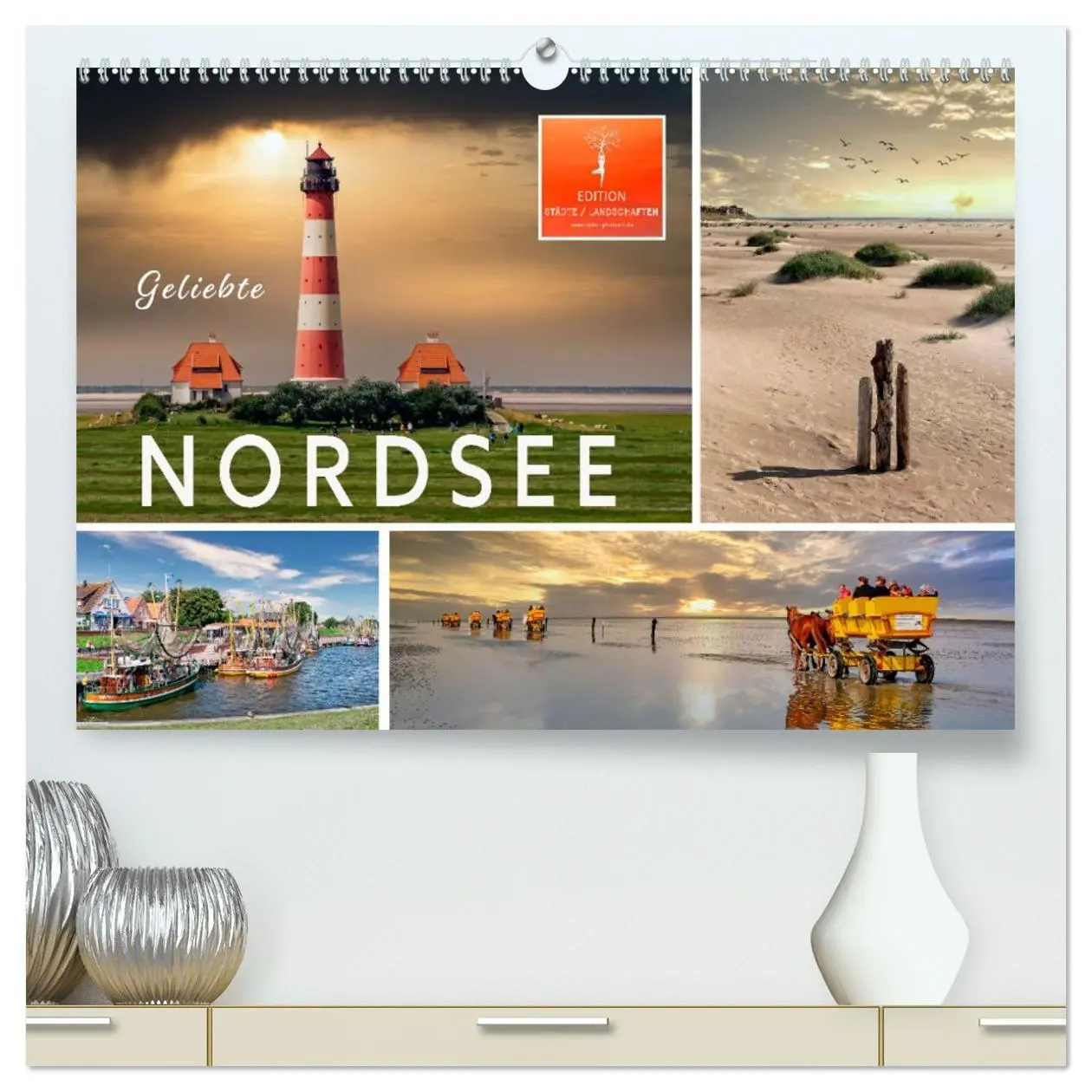 Cover: 9783457641118 | Geliebte Nordsee (hochwertiger Premium Wandkalender 2026 DIN A2...