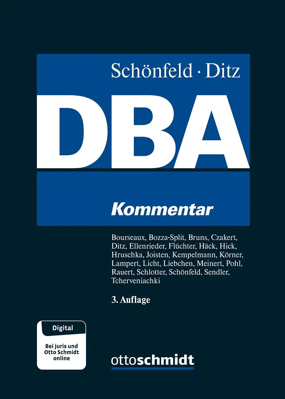 Cover: 9783504231118 | DBA | Jens Schönfeld (u. a.) | Buch | 2267 S. | Deutsch | 2025