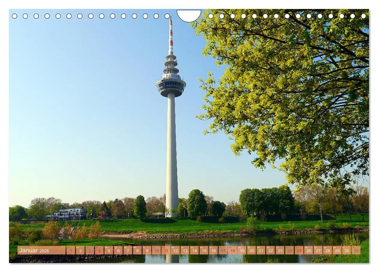 Bild: 9783516041118 | Mannheim - Stadt im Quadrat (Wandkalender 2026 DIN A4 quer),...