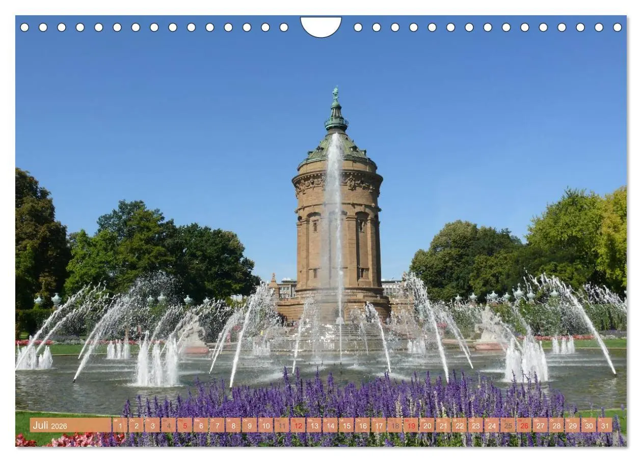 Bild: 9783516041118 | Mannheim - Stadt im Quadrat (Wandkalender 2026 DIN A4 quer),...