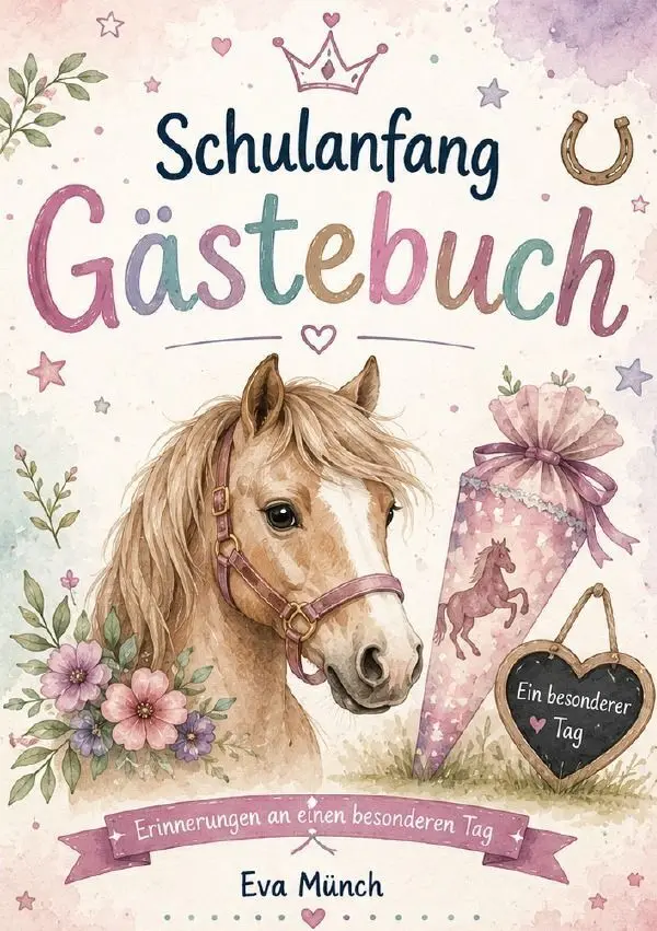 Cover: 9783565481118 | Gästebuch Schulanfang Thema Pferde | Eva Münch | Taschenbuch | 108 S.