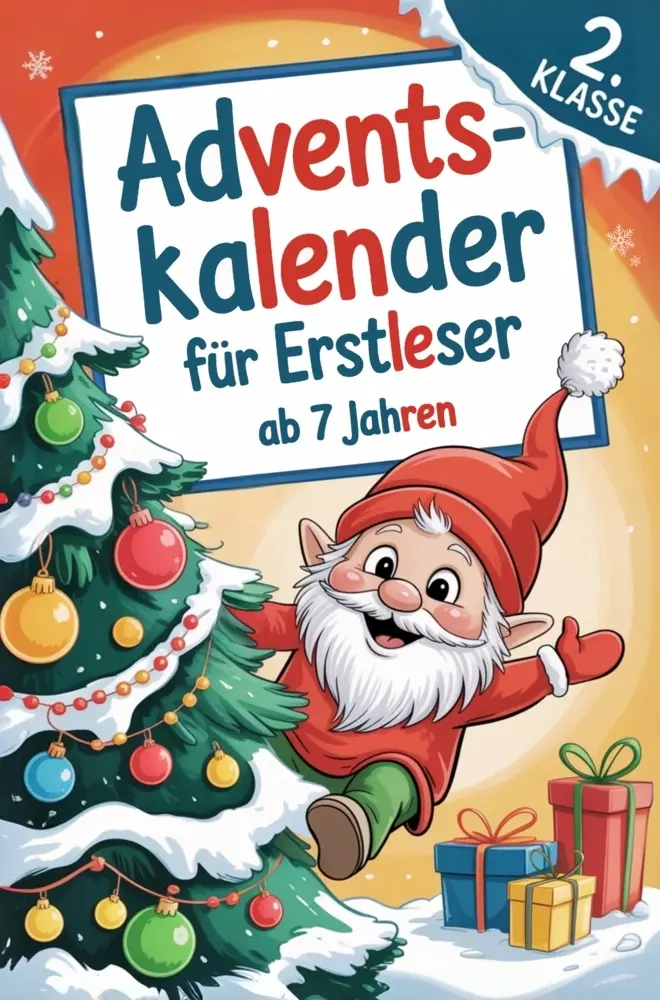Cover: 9783988761118 | Silbenbuch 2. Klasse - Adventskalender für Erstleser | Verlag | Buch
