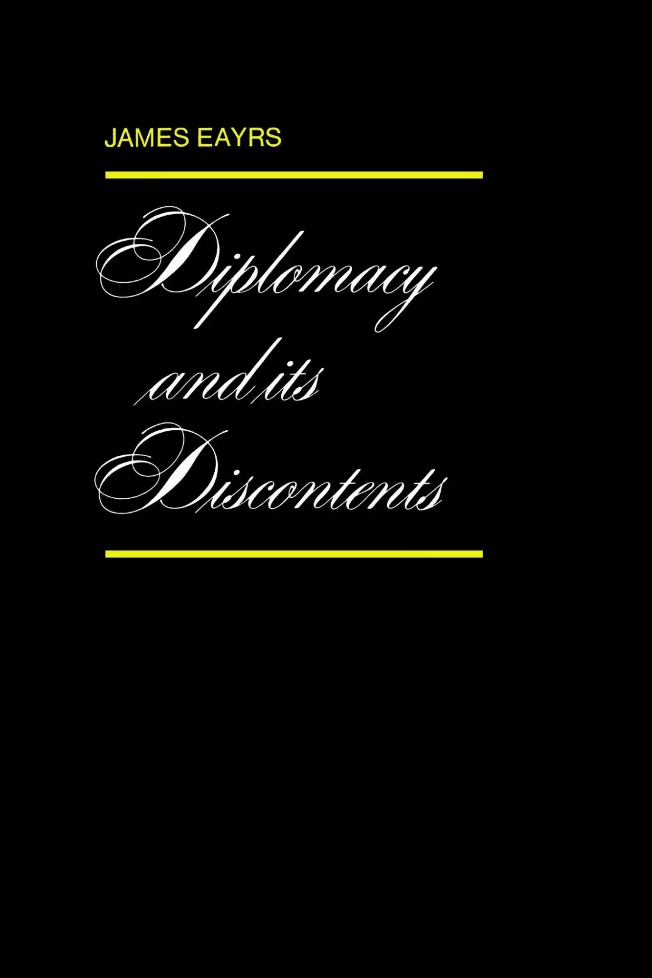 Cover: 9780802061218 | Diplomacy and its Discontents | James Eayrs | Taschenbuch | Englisch