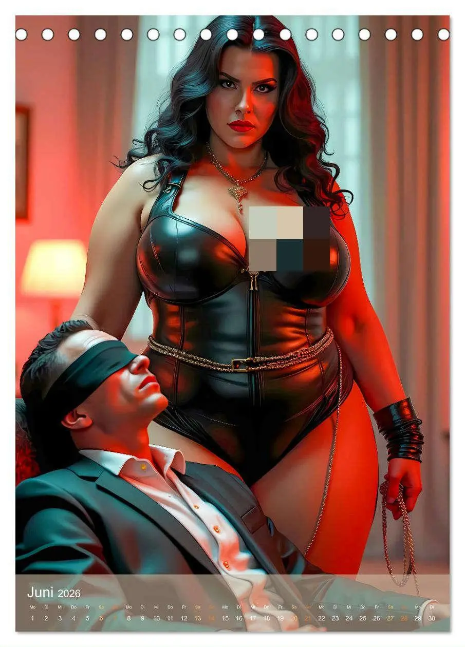 Bild: 9783457251218 | Spicy - Kinky Fantasien (Tischkalender 2026 DIN A5 hoch), CALVENDO...