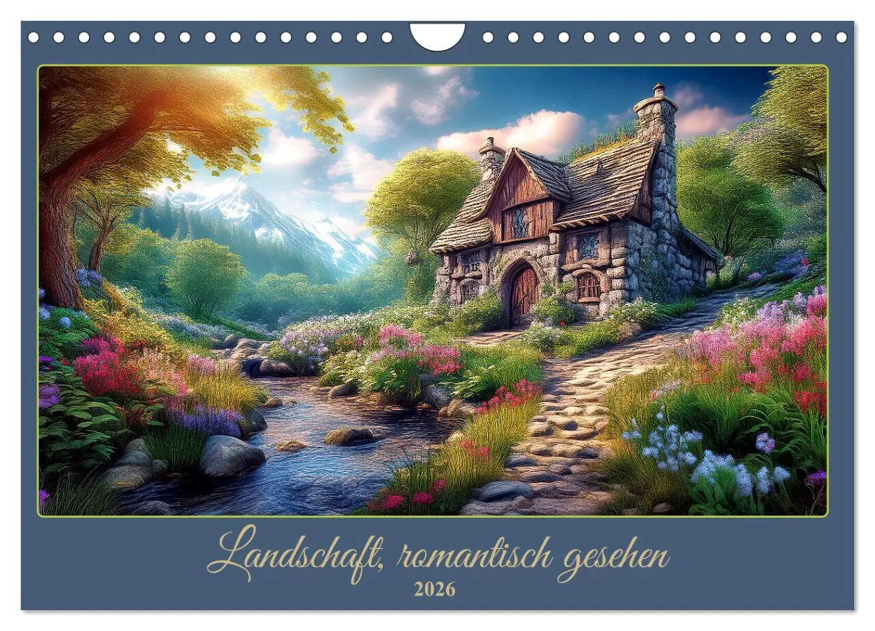 Cover: 9783457321218 | Landschaft romantisch gesehen (Wandkalender 2026 DIN A4 quer),...