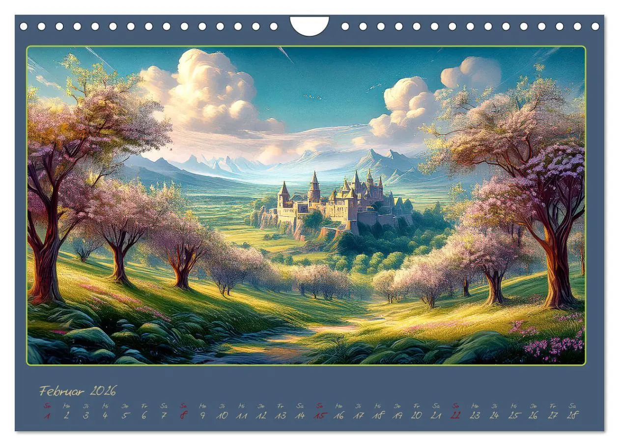 Bild: 9783457321218 | Landschaft romantisch gesehen (Wandkalender 2026 DIN A4 quer),...