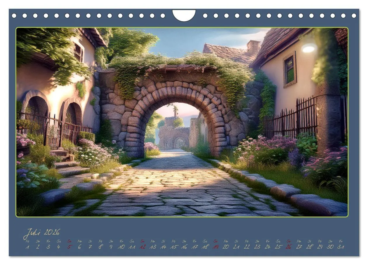 Bild: 9783457321218 | Landschaft romantisch gesehen (Wandkalender 2026 DIN A4 quer),...