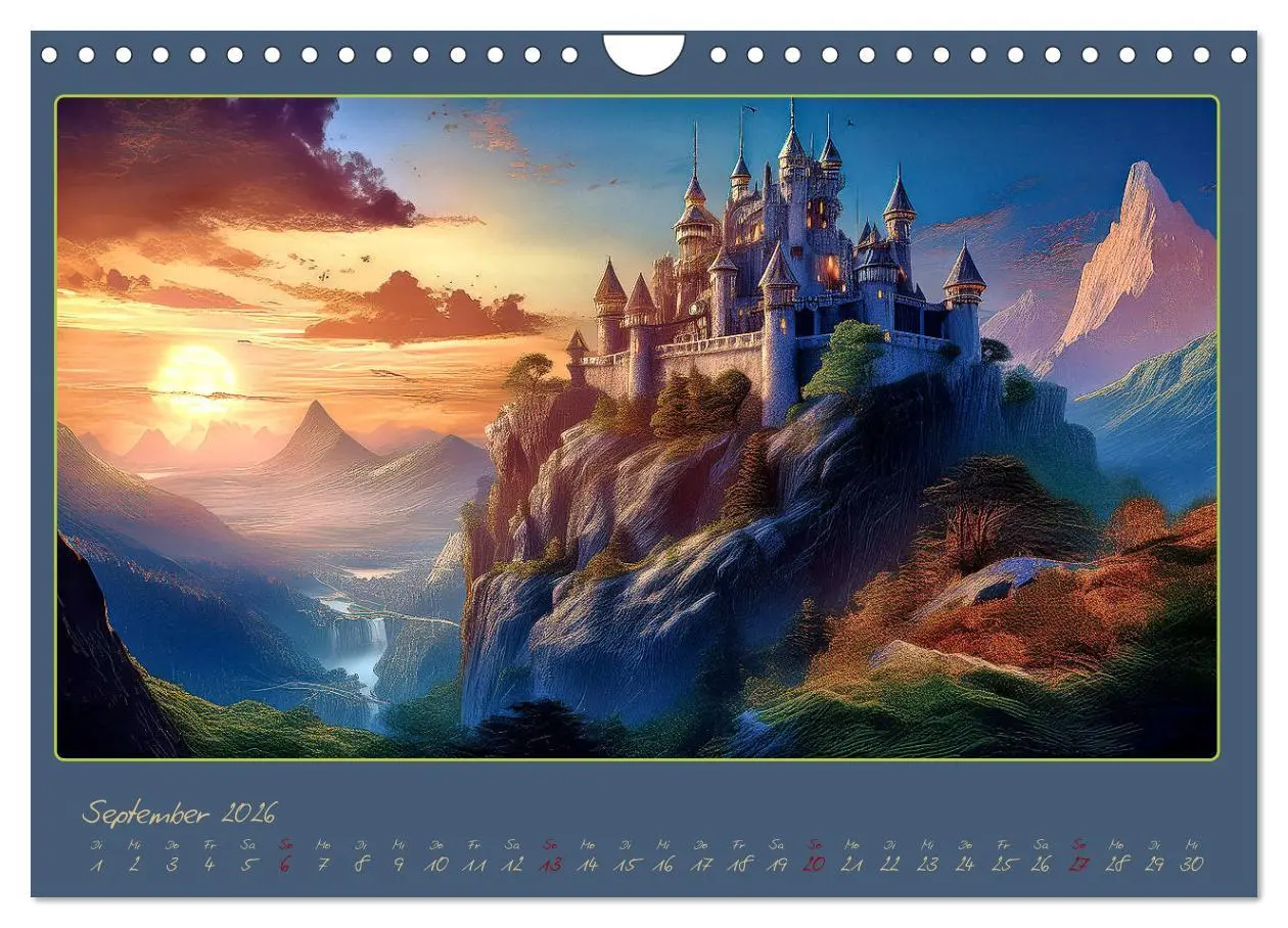 Bild: 9783457321218 | Landschaft romantisch gesehen (Wandkalender 2026 DIN A4 quer),...