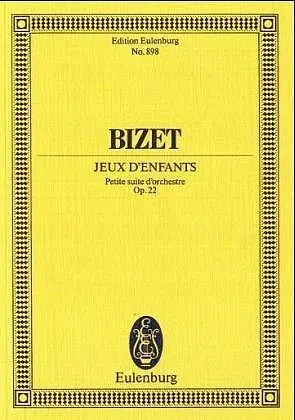 Cover: 9783795771218 | Jeux d'Enfants Suite Op. 22 | Georges Bizet | Studienpartitur | 1981
