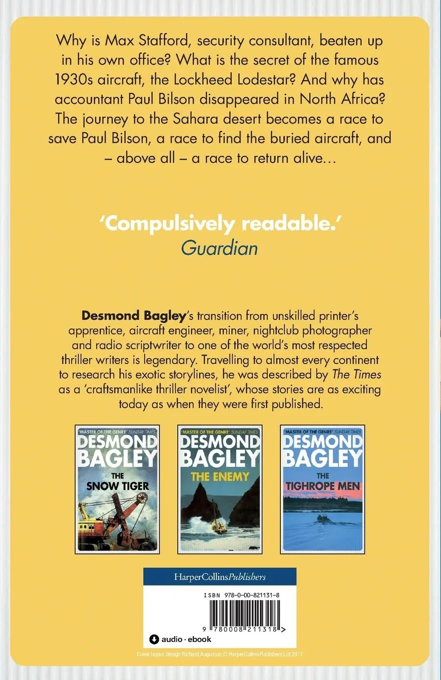 Rückseite: 9780008211318 | Flyaway | Desmond Bagley | Taschenbuch | Englisch | 2019