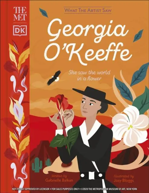 Cover: 9780241481318 | The Met Georgia O'Keeffe | She Saw the World in a Flower | Balkan