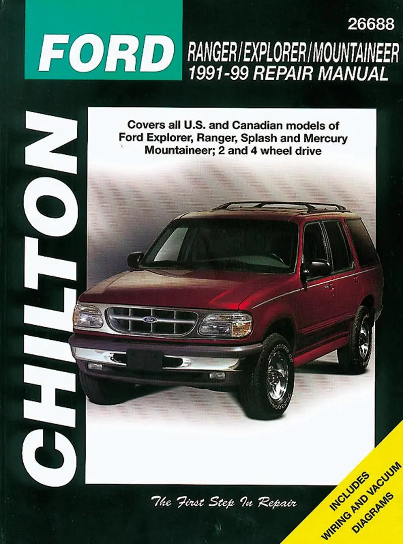Cover: 9780801991318 | Ford Ranger/Explorer/Mountaineer (91 - 99) (Chilton) | Publishing