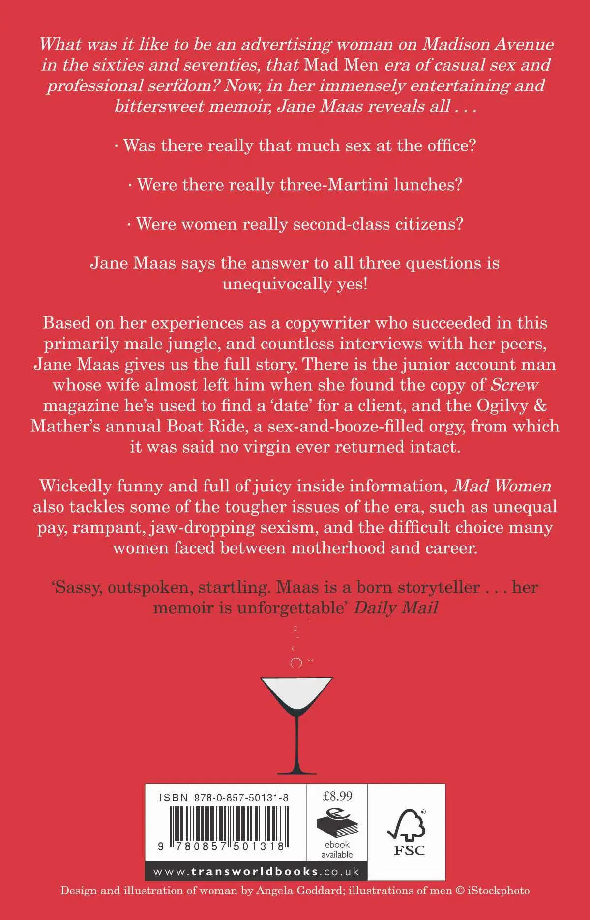 Rückseite: 9780857501318 | Mad Women | Jane Maas | Taschenbuch | Englisch | 2013 | Bantam