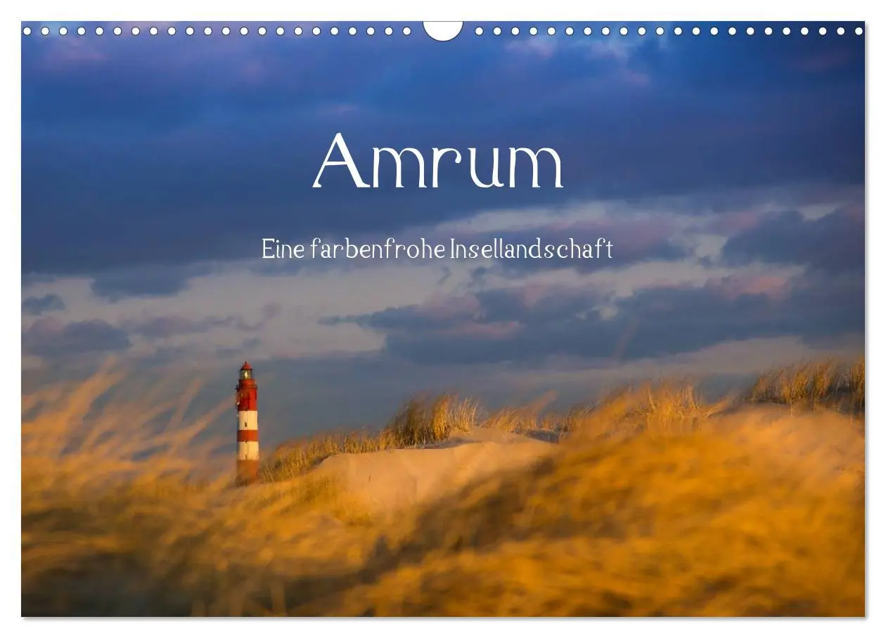 Cover: 9783435601318 | Amrum - Eine farbenfrohe Insellandschaft (Wandkalender 2025 DIN A3...