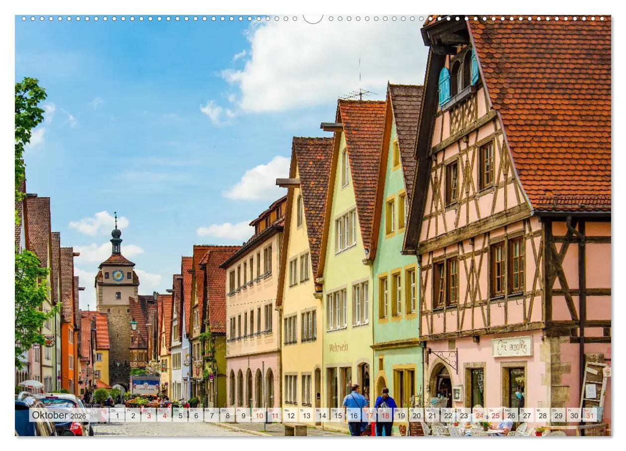 Bild: 9783457791318 | Rothenburg ob der Tauber Impressionen (Wandkalender 2026 DIN A2...