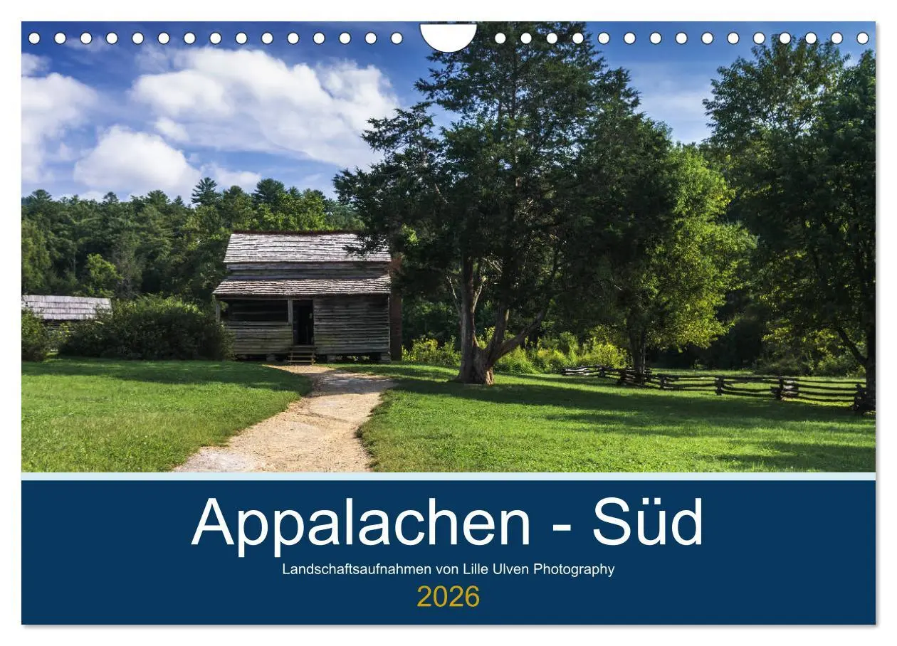 Cover: 9783457861318 | Appalachen - Süd (Wandkalender 2026 DIN A4 quer), CALVENDO...
