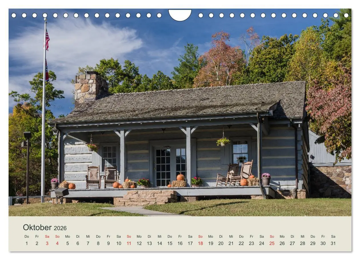 Bild: 9783457861318 | Appalachen - Süd (Wandkalender 2026 DIN A4 quer), CALVENDO...