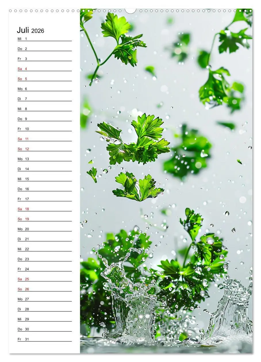 Bild: 9783516261318 | Kräuterfrische (hochwertiger Premium Wandkalender 2026 DIN A2...