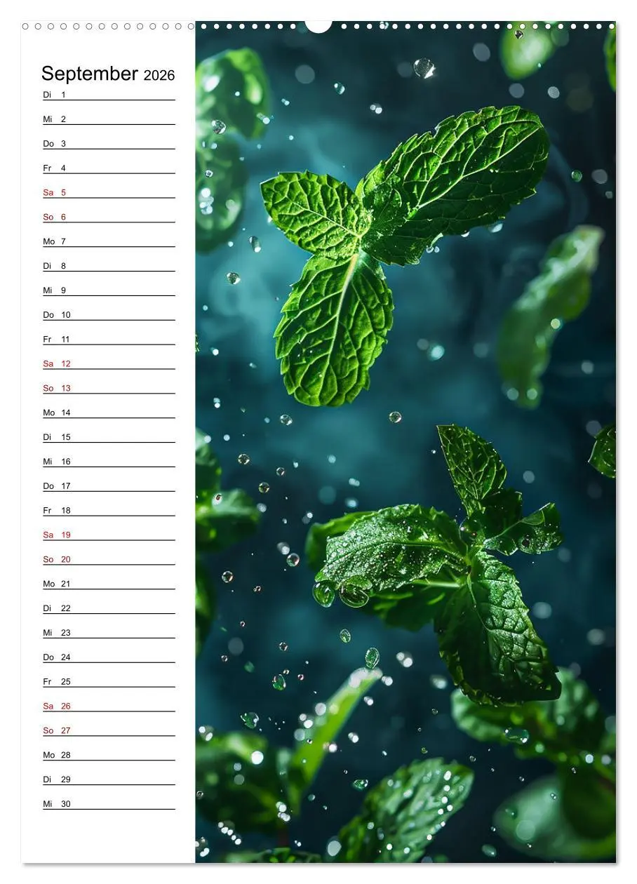 Bild: 9783516261318 | Kräuterfrische (hochwertiger Premium Wandkalender 2026 DIN A2...