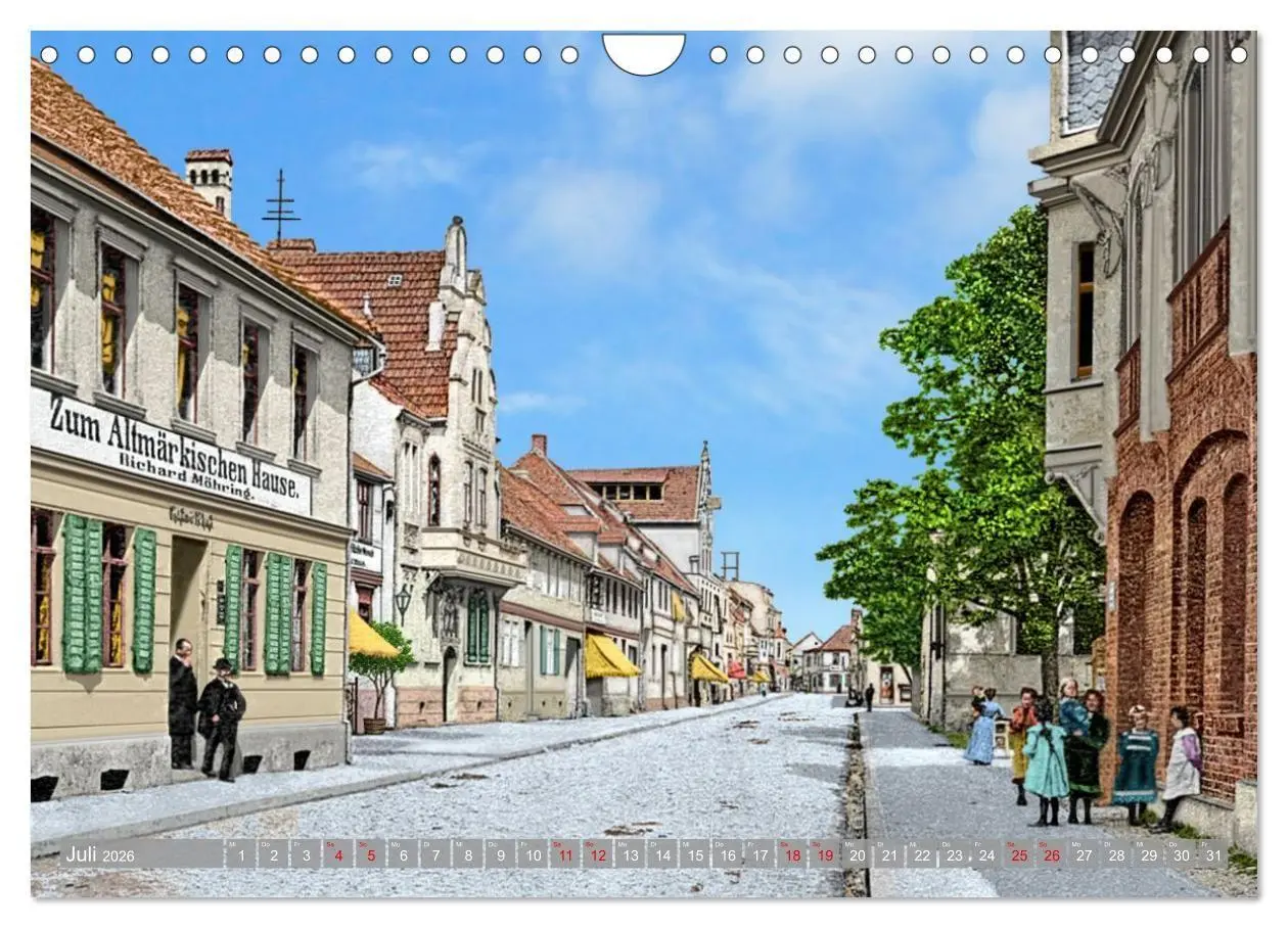 Bild: 9783516711318 | Altmark um 1900 - Orte zur Kaiserzeit in Farbe - kolorierte...