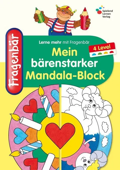 Cover: 9783940811318 | Fragenbär - Mein bärenstarker Mandala-Block | Bengt Fels | Buch | 2016
