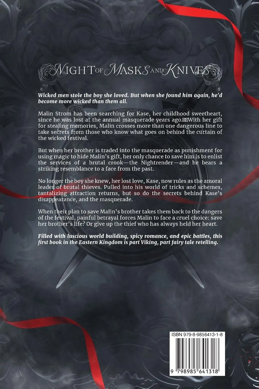 Rückseite: 9798985641318 | Night of Masks and Knives | Lj Andrews | Taschenbuch | Englisch | 2022