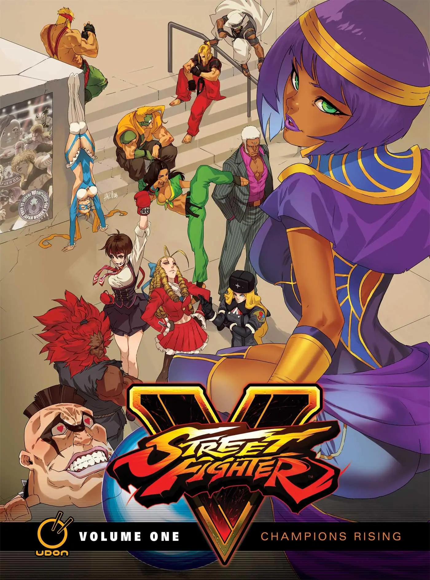 Cover: 9781772941418 | Street Fighter V Hardcover Volume 1: Champions Rising | Ken Siu-Chong